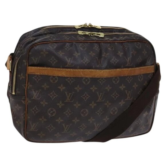 LOUIS VUITTON Monogram Reporter GM Shoulder Bag - Picture 1 of 15